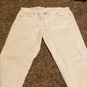 white jeans